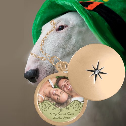 Lucky Irish Photo Necklace