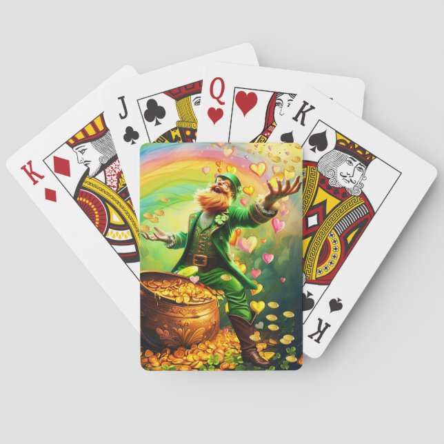 LUCKY IRISH POKER CARDS (Back)