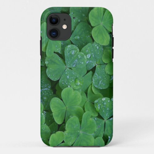 Lucky Irish Shamrocks iPhone 11 Case