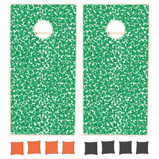 Lucky Irish Shamrocks Cornhole Set (Set)
