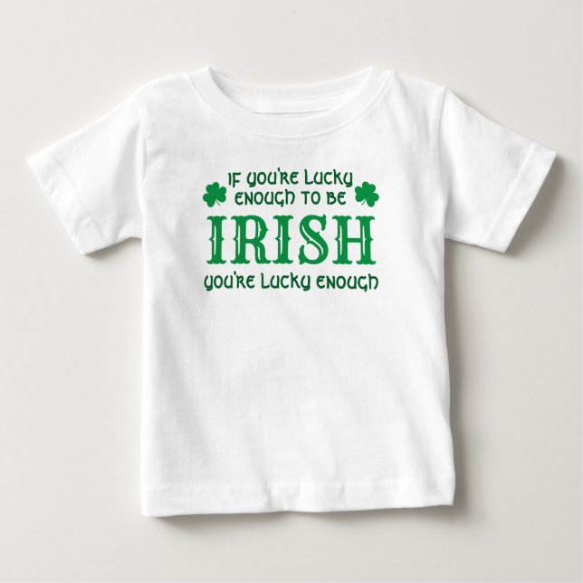 Lucky Irish | St Patricks Day T-Shirt (Front)