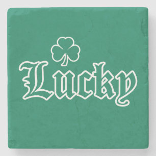 Lucky Irish Stone Coaster