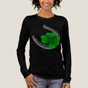 Lucky Irish Women's Shirt St. Patrick's Lady Shirt