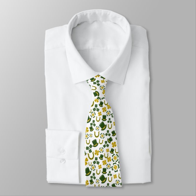 Lucky Irishman Neck Tie (Tied)