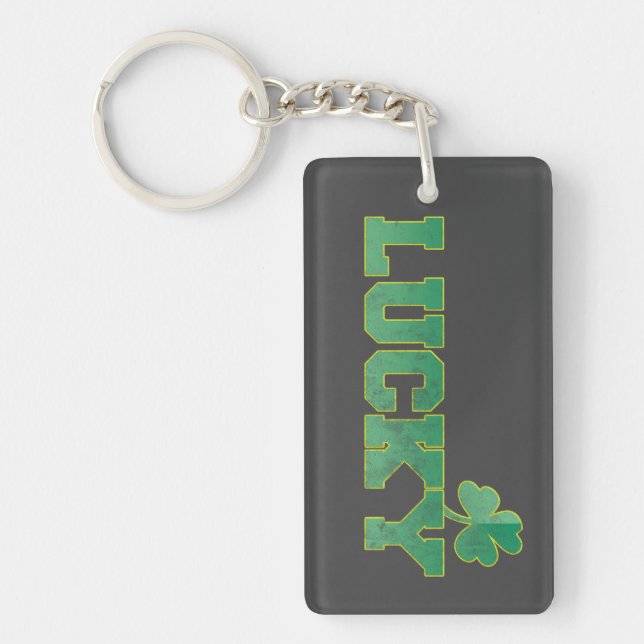 Lucky. Keychain (Front)
