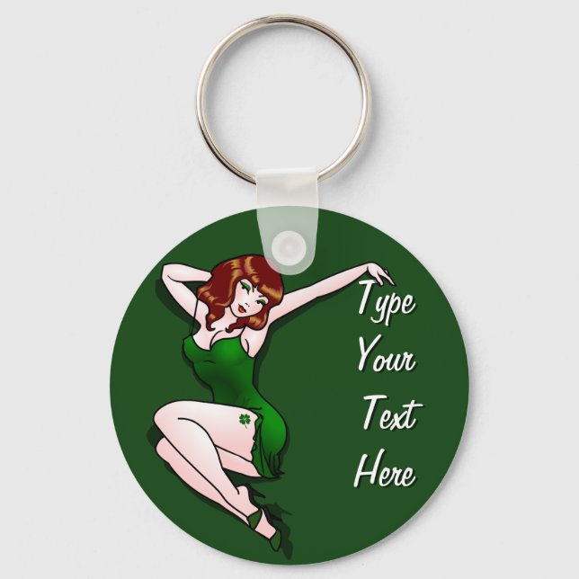 Lucky Keychain Personalized Key Chain Lucky (Front)