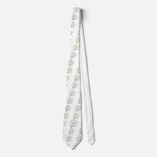 Lucky Lacrosse Day Tie (Front)