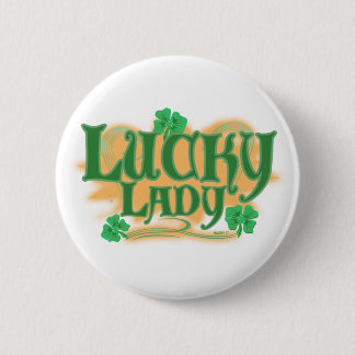 Lucky Lady Grn Buttons