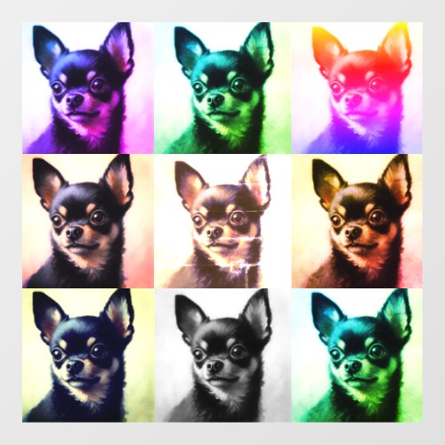 LUCKY LADY the CHIHUAHUA Wall Decal