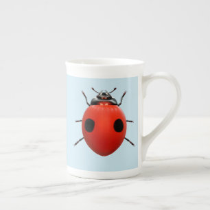 Lucky Ladybug Bone China Mug