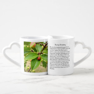 Lucky Ladybug Coffee Mug Set