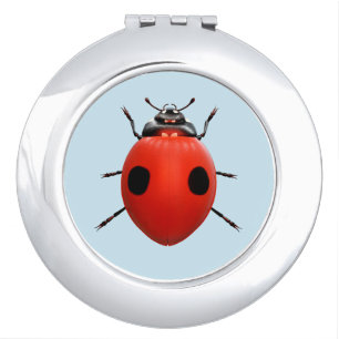 Lucky Ladybug Compact Mirror