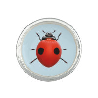 Lucky Ladybug Good Fortune Ring Design