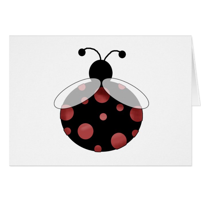 Lucky Ladybug Greeting Cards