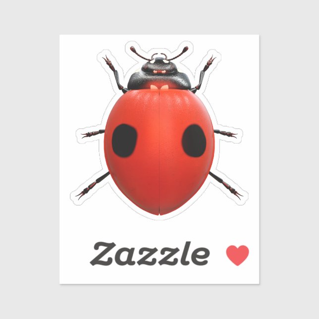 Lucky Ladybug Sticker (Sheet)