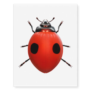 Lucky Ladybug Temporary Tattoos