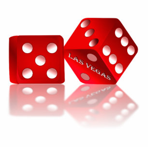 Lucky Las Vegas Dice Ornament
