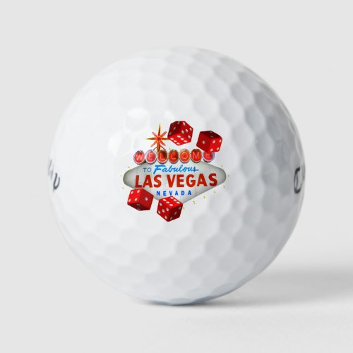Lucky Las Vegas Golf Balls