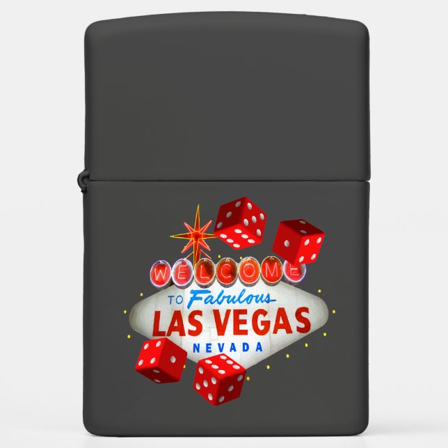 Lucky Las Vegas Zippo Lighter (Front)