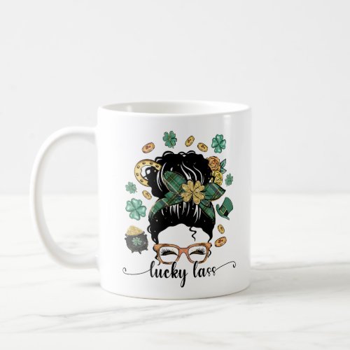 Lucky Lass Pretty Girl Coffee Mug