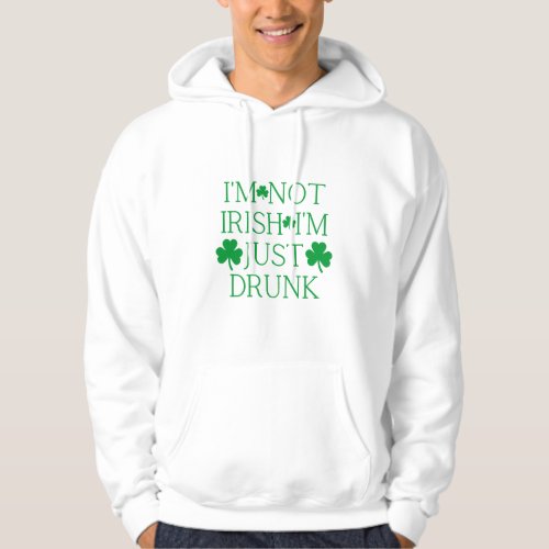 Lucky Laughs St Patricks Day Funny Irish Hoodie