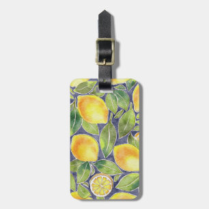 Lucky Lemon Luggage Tag