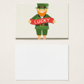 lucky leprechaun (Front & Back)