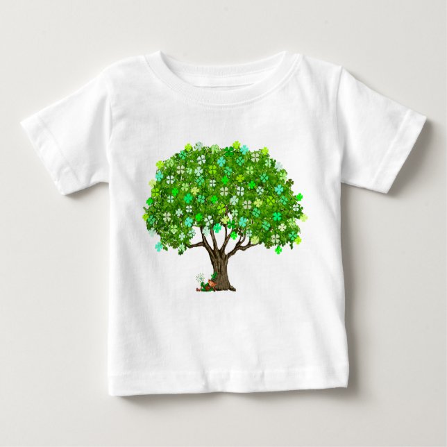 Lucky Leprechaun Baby T-Shirt (Front)