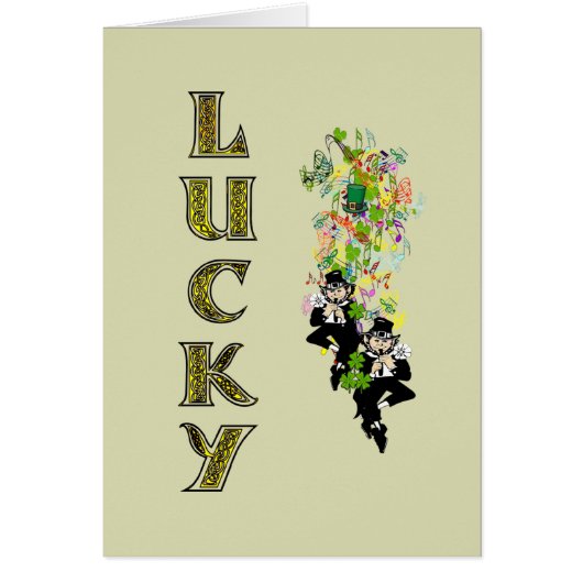 Lucky Leprechaun Cards (Front)