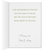 Lucky Leprechaun Cards (Inside (Right))