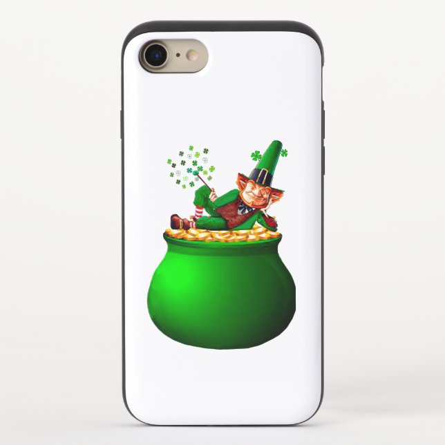 Lucky Leprechaun iPhone Case (Back)