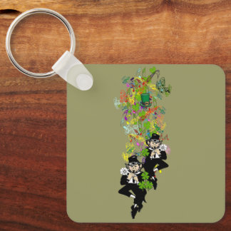 Lucky Leprechaun Keychain