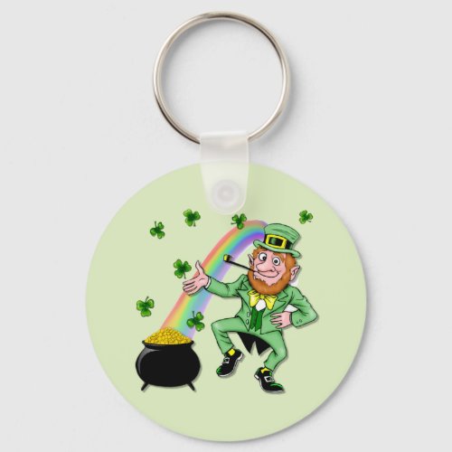 Lucky Leprechaun Keychain