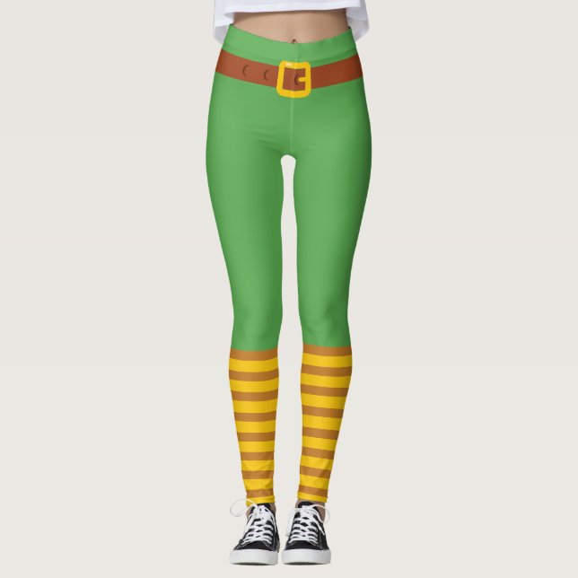 Lucky Leprechaun Leggings (Front)