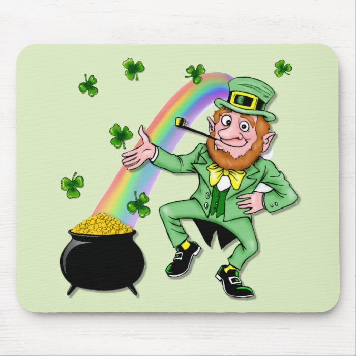 Lucky Leprechaun Mouse Mat