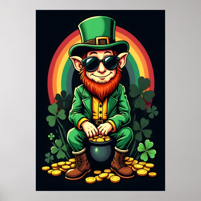 Lucky Leprechaun Poster (Front)