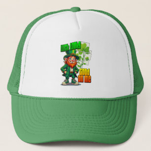 Lucky Leprechaun St Patrick’s Day Shirt – boné Trucker Hat