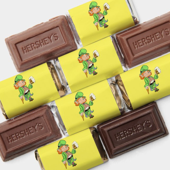 Lucky Leprechaun St. Patrick's Day Chocolate Bar H Hershey's Miniatures (Assorted)