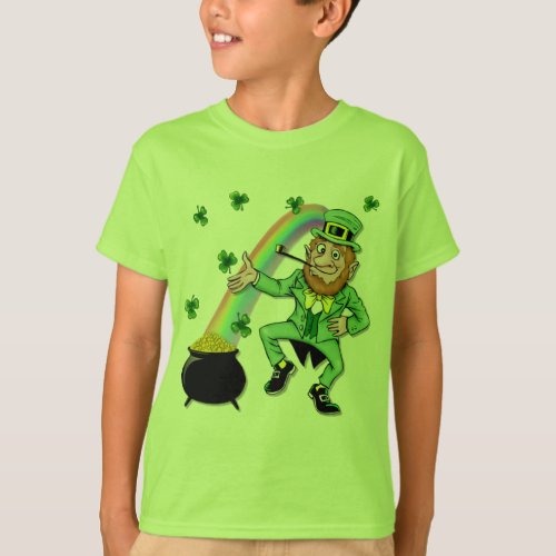 Lucky Leprechaun T_Shirt