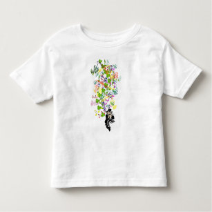 Lucky Leprechaun With Shamrocks Toddler T-shirt