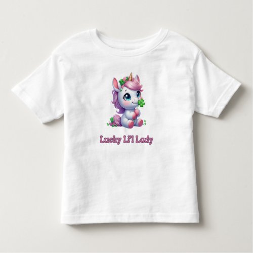 Lucky Lil Lady T_shirt hoodie baby bodysuit