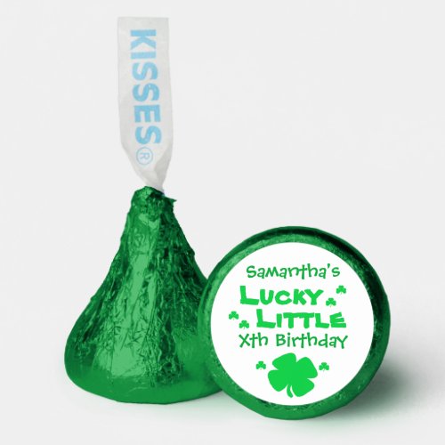 Lucky Little Birthday Hersheys Kisses