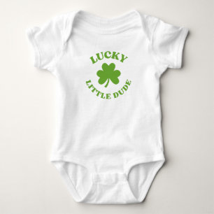 Lucky Little Dude St. Patrick's Day Baby Bodysuit