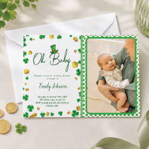Lucky Little One – St. Patrick’s Day Baby Shower Invitation