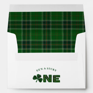 Lucky Little Shamrock 1st Birthday Envelope