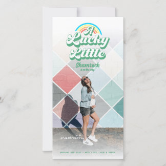 Lucky Little Shamrock Pregnancy Announcement
