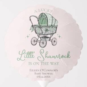 Lucky Little Shamrock St Patricks Baby Shower Balloon