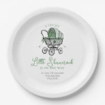 Lucky Little Shamrock St Patricks Baby Shower Paper Plates