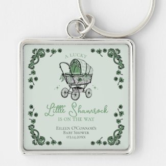 Lucky Little Shamrock St Patricks Day Baby Shower