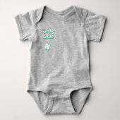 Lucky Little St. Patrick's Baby Day Baby Bodysuit (Front)